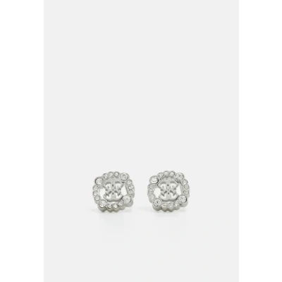 Afbeelding van Guess, Oorbellen, Shiny steel earrings with zircons Tiny Dancer JUBE04645JWRHT/U