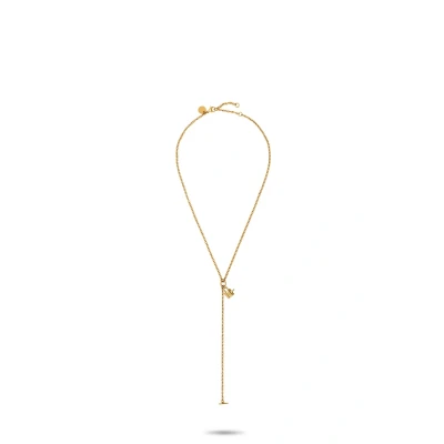 Afbeelding van Liebeskind Berlin LJ 1633 N 55 IP gouden roestvrijstalen ketting, cm, Roestvrij staal, Geen edelsteen, edelsteen