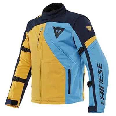 Afbeelding van Dainese Ranch Tex Jacket Mineral Yellow Black Iris 50 Maat Jas