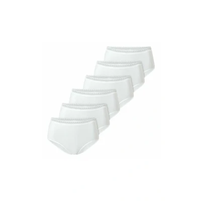 Afbeelding van Schiesser 6ER PACK Slip, Dames, Maat: 38, Weiß
