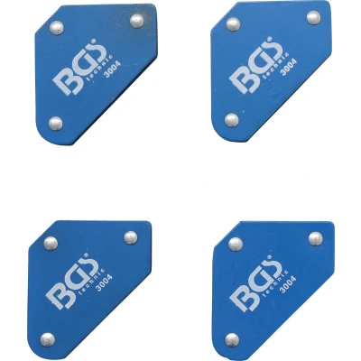 Afbeelding van BGS Mini lasmagnetenset 45 90 135 4 delig