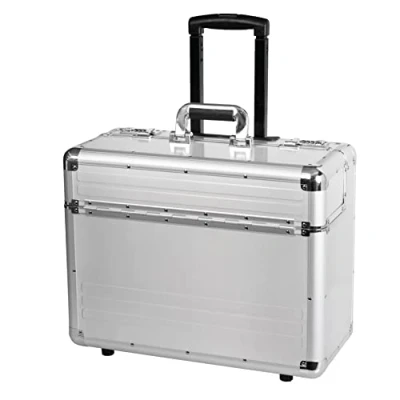 Afbeelding van Juscha Ju 45122 Pilotenkoffer Alumaxx Omega 38,5 X 48 23 Cm Zilver