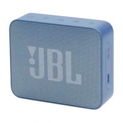 Afbeelding van JBL GO Essential 2, draagbare bluetooth luidspreker met Pro geluid, tot 5 uur batterijduur, IP67 waterdicht ontwerp, blauw