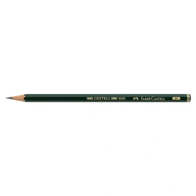 Image de Faber Castell Lot de 12 Crayon 9000, hexagonale, dureté mine: 6H