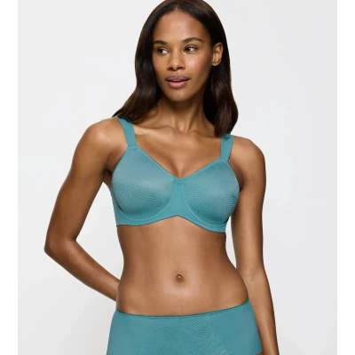 Afbeelding van Triumph Essential Minimizer Beugel BH, Dames, Maat: 80C, Quiet turquoise