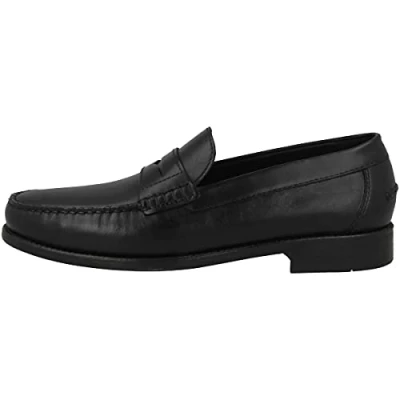 Image de Geox U New Damon B Homme Mocassins, Noir, 43 EU
