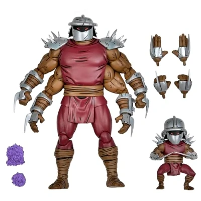 Afbeelding van TMNT: Mirage Comics Shredder Clone &amp; Mini Deluxe 7 inch Action Figure