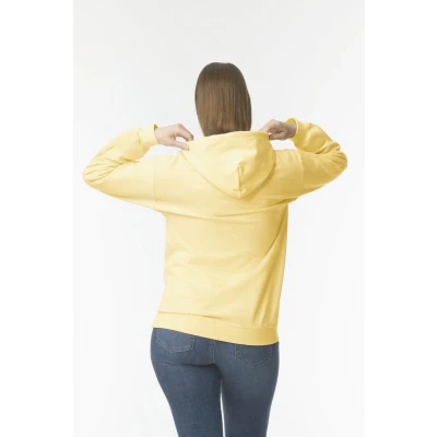 Afbeelding van Gildan Sweater met capuchon Midweight Softstyle GISF500 Yellow Haze
