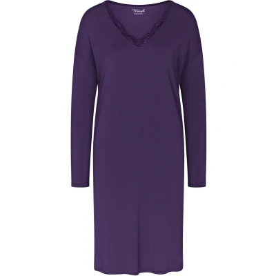 Afbeelding van Triumph Timeless Sensuality Nachtjapon, Dames, Maat: 38, Royal purple