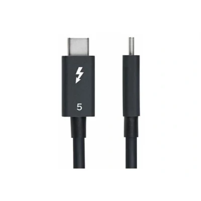 Image de StarTech.com 3ft (1m) Thunderbolt 5 Cable, 80Gbps/120Gbps, Certified Câble (M) pour USB4 / 3 4 DisplayPort 2.1 1 m passif, support 4K, 8K, Alimentat