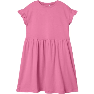 Afbeelding van NAME IT NKFHAMINA CAPSL DRESS PB Meisjes Jurk Aurora Pink
