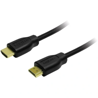 Afbeelding van LogiLink HDMI Aansluitkabel 1.00 m CH0035 Zwart [1x stekker 1x stekker]