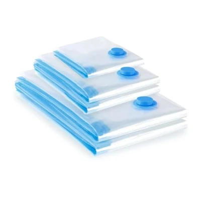 Image de Diboniur Sac Sous Vide Vetement Aspirateur, Lot de 5 (2L 80x60 + 2M 70x50 1S 60x40) Rangement Reutilisable, Housse Couettes