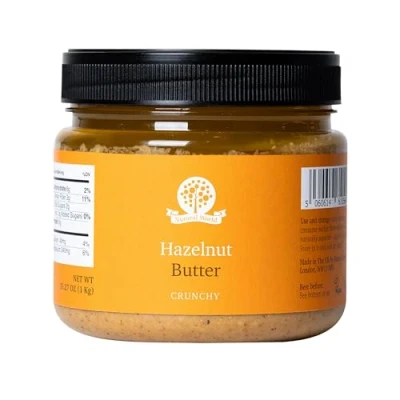 Afbeelding van Nutural World Knapperige hazelnootboter (1 kg) 100% puur ingrediënt winnaar van de Great Taste Award