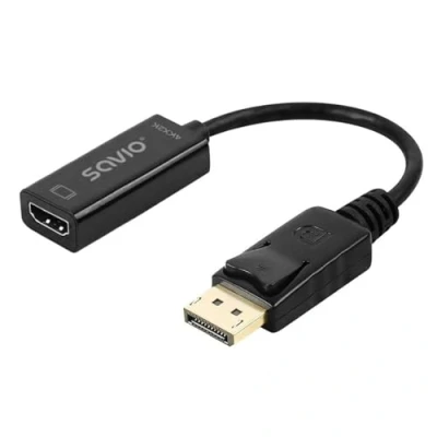 Afbeelding van Adapter DisplayPort naar HDMI Savio AK 62 20 cm