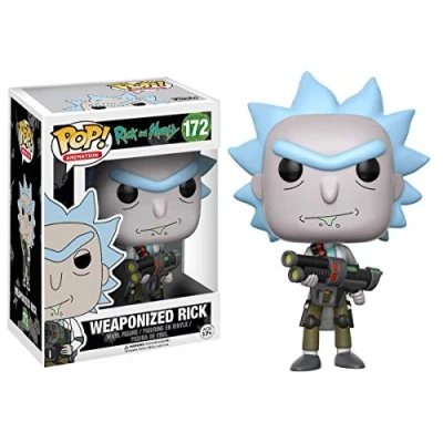 Image de Figurine Funko Pop Television Rick et Morty avec arme
