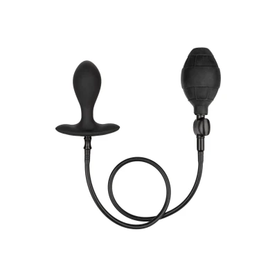Afbeelding van CalExotics Silicone Inflatable Plug Anal Toys Buttplugs Zwart