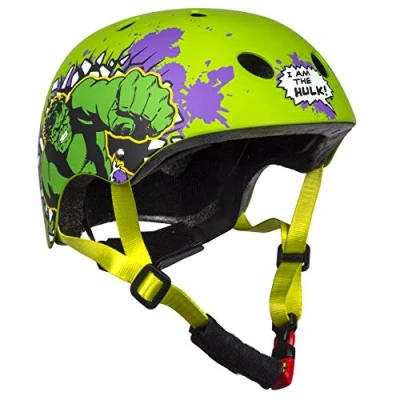 Afbeelding van Disney Fietshelm Hulk Jongens Groen Maat 54/58 Cm