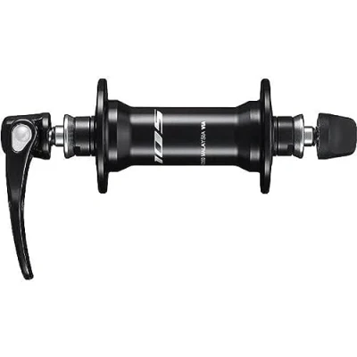 Afbeelding van Shimano Voornaaf 105 HB R7000 36 gaats met 100 mm snelspanner zwart