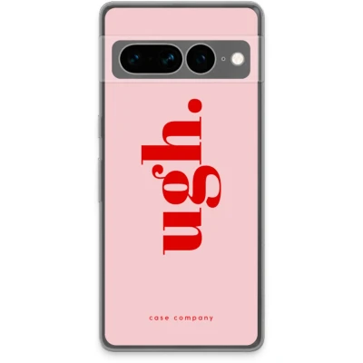 Afbeelding van Case Company® hoesje geschikt voor Google Pixel 7 Pro Ugh Soft Cover Telefoonhoesje Bescherming aan alle Kanten en Schermrand