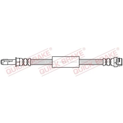 Afbeelding van QUICK BRAKE 32.122 Remslang 185 M10x1 FORD: S Max Mk1