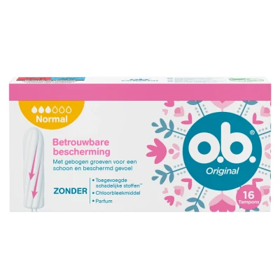 Afbeelding van OB Original Tampons Normal 16ST