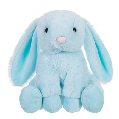 Afbeelding van Apricot Lamb Pluche dier haas, lichtblauw, pluche, speelgoed, zachte en pluizige oren (lichtblauw, 23 cm)