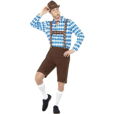 Afbeelding van Bavarian tiroler kostuum man Maat M