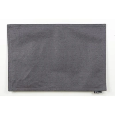 Afbeelding van Rasteli Placemat Vlekwerend Grijs Basalt 45 cm x 30 Voordeelaanbod per 2 stuks