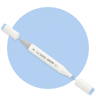 Afbeelding van Sky Blue Twin Tip Alcohol Ink Marker