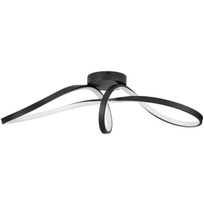 Afbeelding van EGLO connect Calarossa Z Plafonnière LED Aluminium;Staal;Kunststof Zwart;Wit