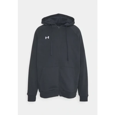 Afbeelding van Under Armour Rival Hoodie Sweater met rits, Heren, Maat: Medium, Black/white