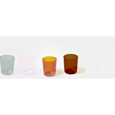 Afbeelding van Sunnylife Poolside Entertaining Highball Glazen Set van 4 Stuks