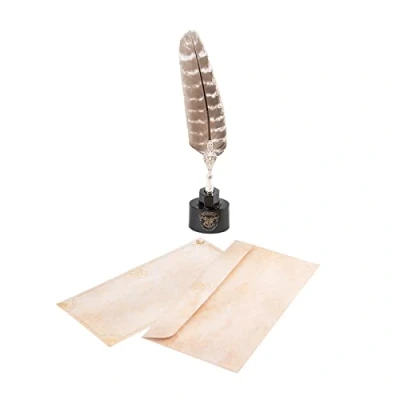 Image de Set stylo plume lettres et enveloppes Harry Potter