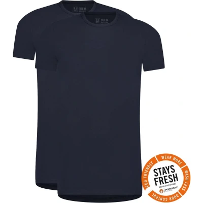 Afbeelding van RJ Bodywear Tshirt Roermond 2Pack Marine M
