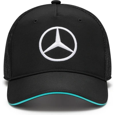 Afbeelding van Mercedes AMG Petronas F1 Team Cap 2024, één maat, zwart., Eén maat
