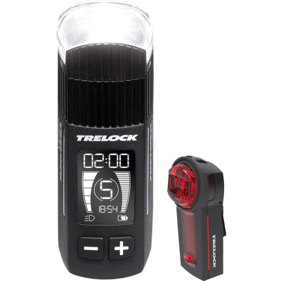 Afbeelding van TRELOCK verlichtingsset LS 760 I GO VISION 100 LUX / 740 VECTOR SIGNAL SET
