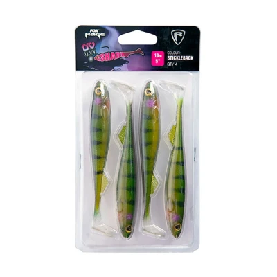 Afbeelding van Fox Rage Slick Shad Stickleback Ultra UV Packs 11cm 4pcs