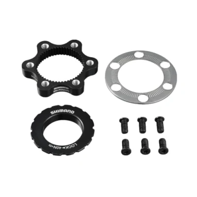 Afbeelding van Remschijfadapter Shimano SM RTAD05 van 6 bouts remschijf naar Center Lock naaf