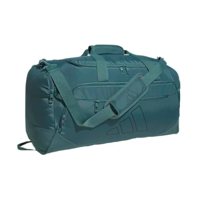Afbeelding van adidas Defender 5 grote zeezak (100 l), Teal/Zwart, 5.0 Sporttas, reistas, duurzame sporttas voor dames en heren