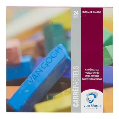 Afbeelding van Van Gogh droge pastels, doos met 24 pastels
