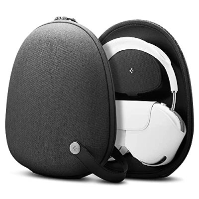 Afbeelding van SPIGEN KLASDEN POUCH APPLE AIRPODS MAX HOUTSKOOL GRIJS