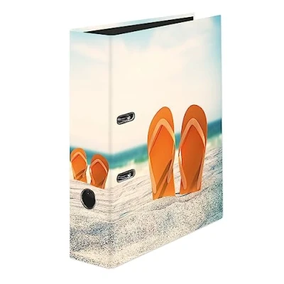 Afbeelding van Falken Ordner van kunststof, klapmotief, Made in Germany, 8 cm breed, A4 formaat