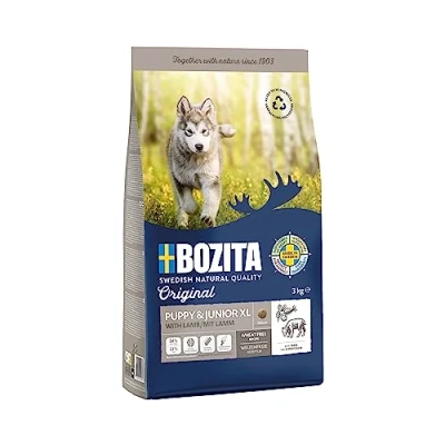 Afbeelding van 2x 3kg Bozita Original Puppy &amp; Junior XL met lam hondenvoer droog