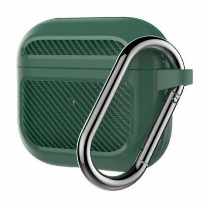 Afbeelding van AirPods 3 hoesje TPU Shock series Groen bescherming voor uw Optimale jouw