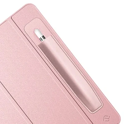 Afbeelding van Fintie Penhouder compatibel met Apple Pencil (USB C) en (1e 2e generatie), hoogwaardige beschermhoes voor pen, roségoud