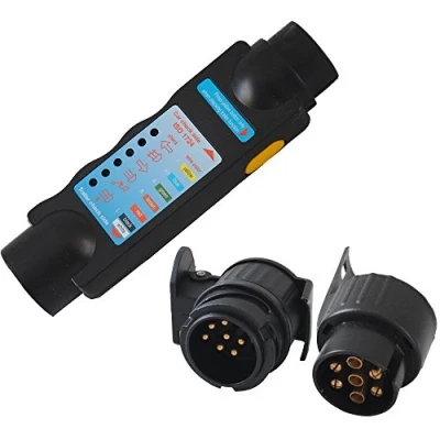Afbeelding van CCLIFE 7 pins of 13 polige trekhaak tester voor aanhangwagen