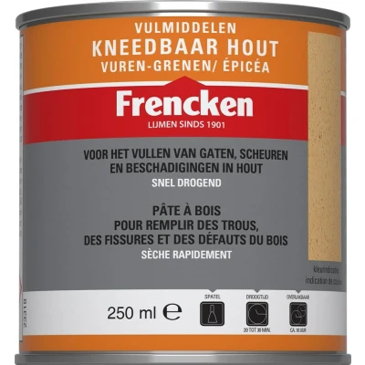 Afbeelding van Frencken kneedbaar hout CL 250 ml vuren / grenen 75464