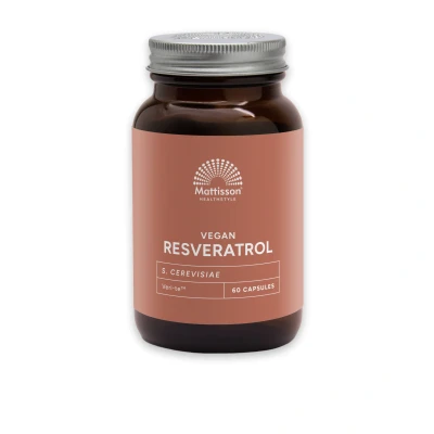 Afbeelding van Mattisson Resveratrol 98% Veri te 125 mg 60 capsules