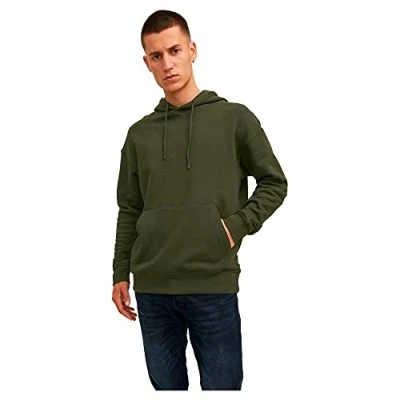 Image de Jack &amp; Jones Sweat à capuche Jjestar Basic pour homme, Rosin, S
